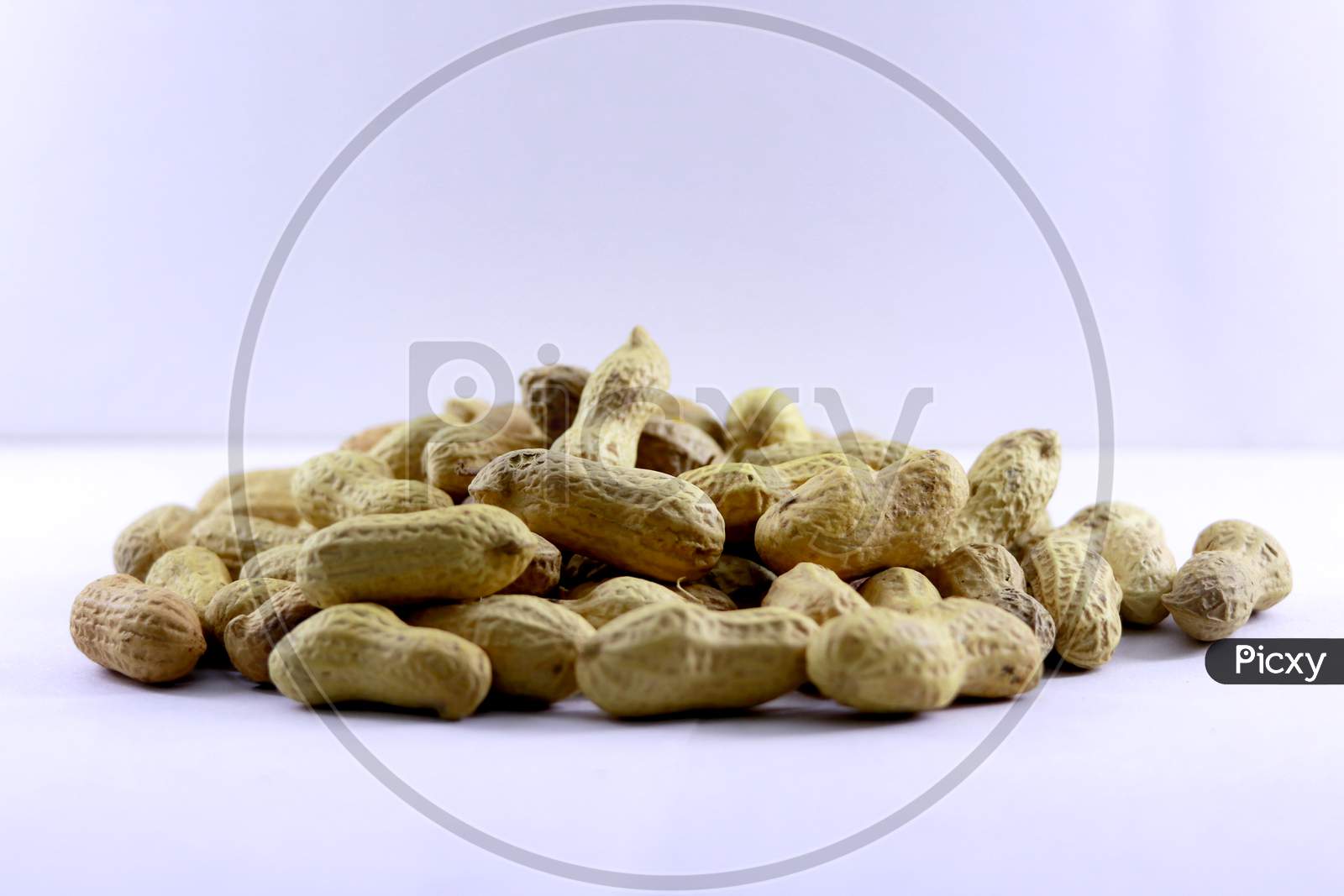 Penuts Isolated On A White Background