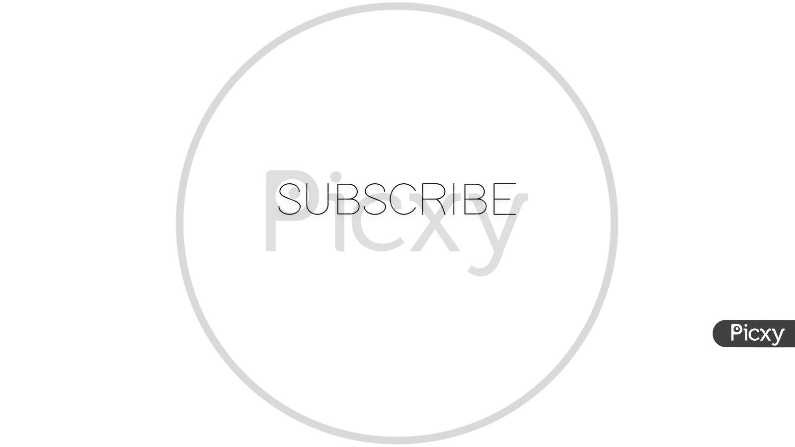 A simple and minimalist Subscribe button