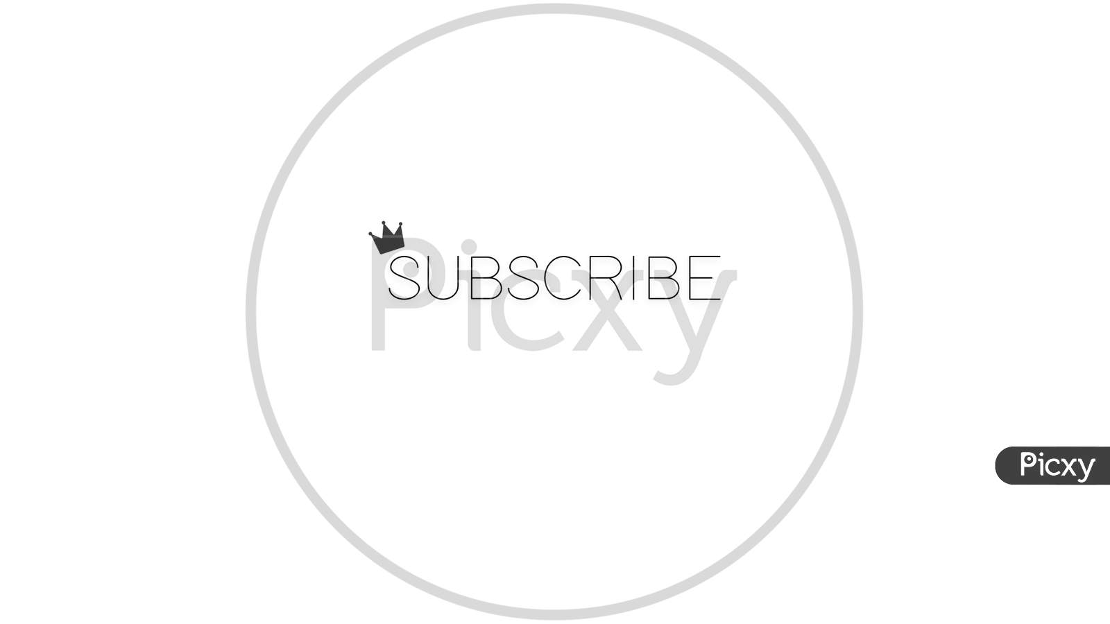 A simple and minimalist Subscribe button