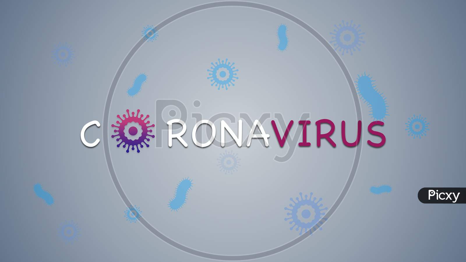 Coronavirus Banner For Awareness & Alert Against Disease Spread, Symptoms Or Precautions.