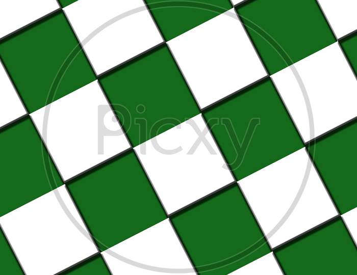tiles background in green color