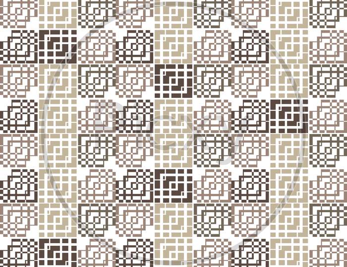 geometric pattern background, texture background for business brochure cover design.vector design with color,colored background with block design,brown color background