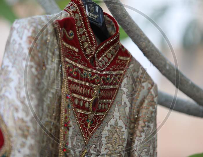 Elegant Dress of Bride At an Indian Wedding
