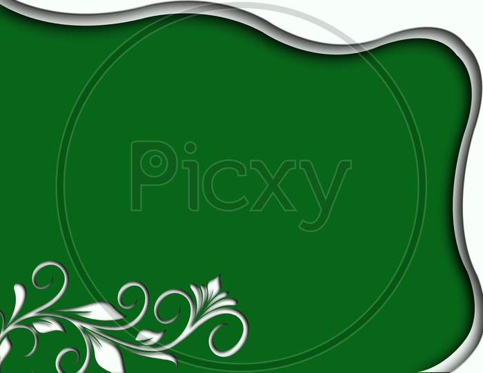 green background,photoframe background with design