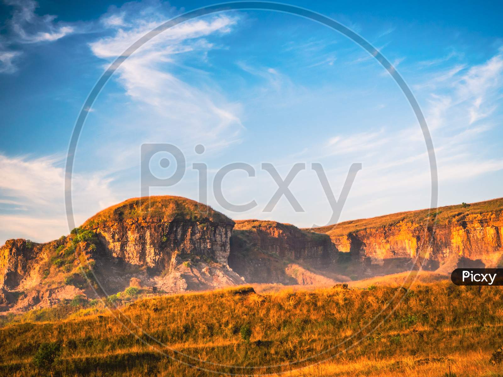 Rolling landscape in Meghalaya