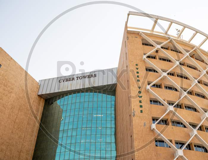 Image Of Cyber Towers A Business Center In Hyderabad Telangana Lm Picxy