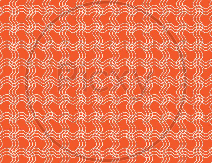 geometric pattern in red and white color