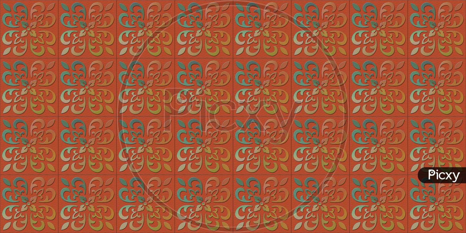 tiles background in red