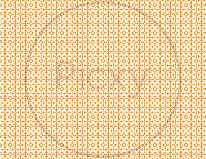 Seamless geometric pattern in yellow color