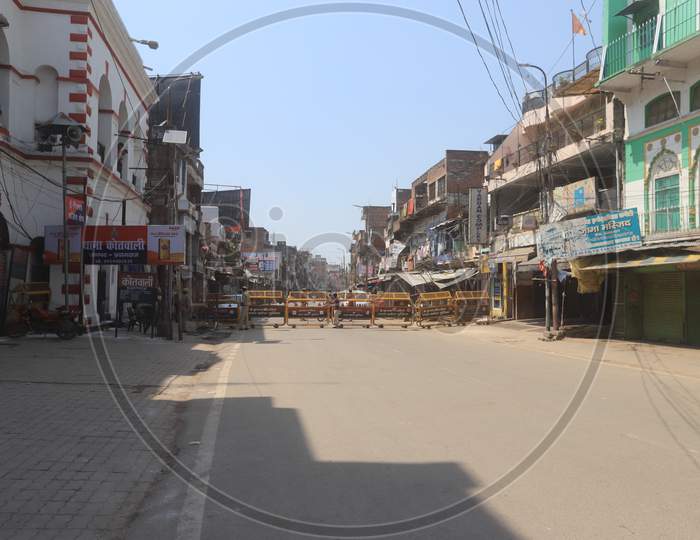 Deserted Roads  In prayagraj Due To Corona Virus Or COVID 19 Outbreak and Lock down