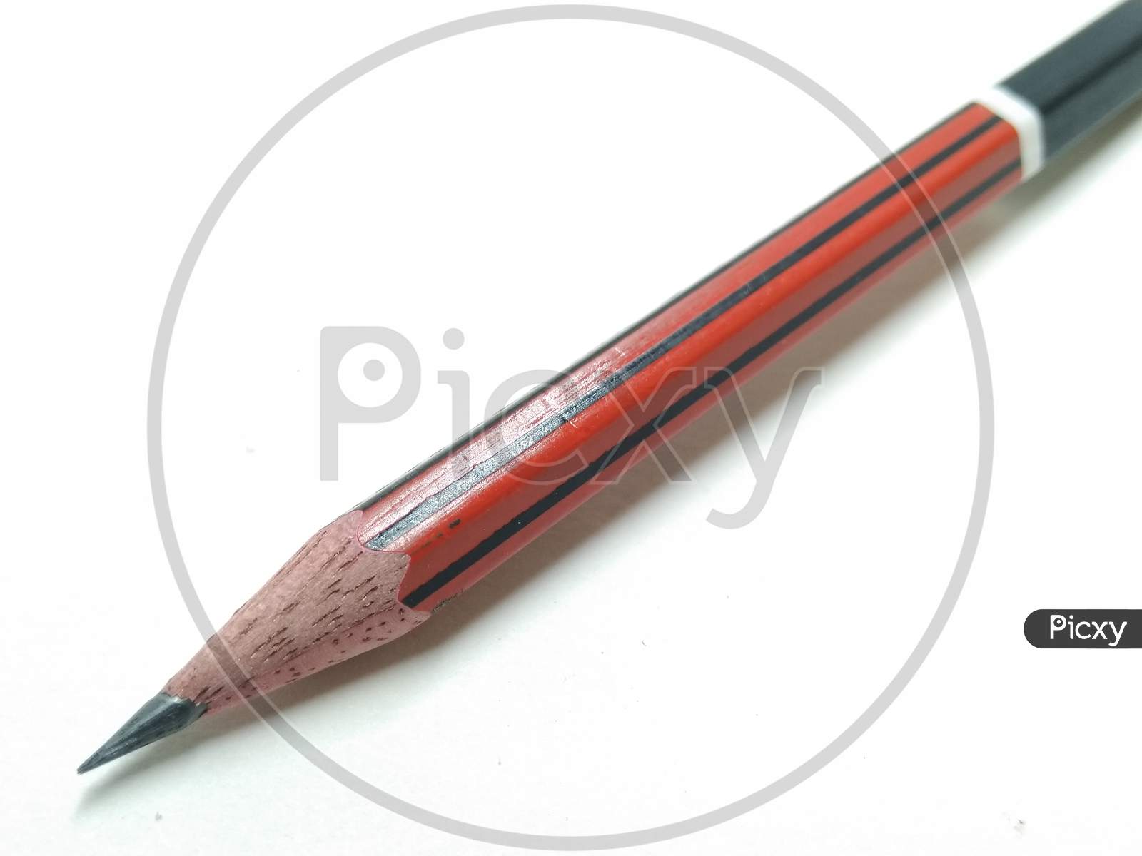 Pencil Over an isolated White Background