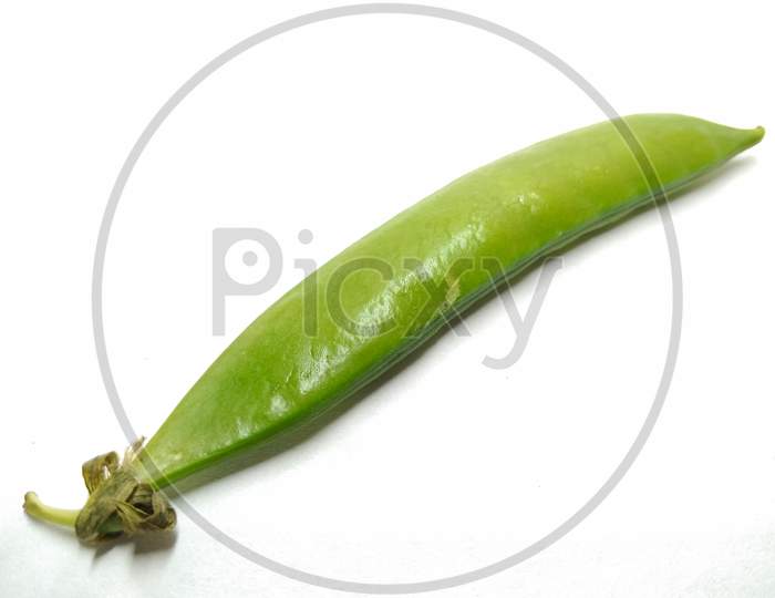 A picture of green peas