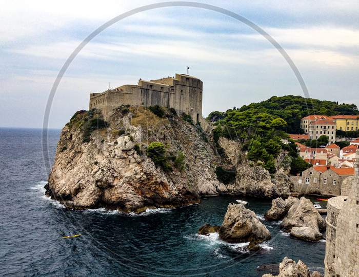 Fort Lovrijenac and Bokar in Dubrovnik, Croatia.