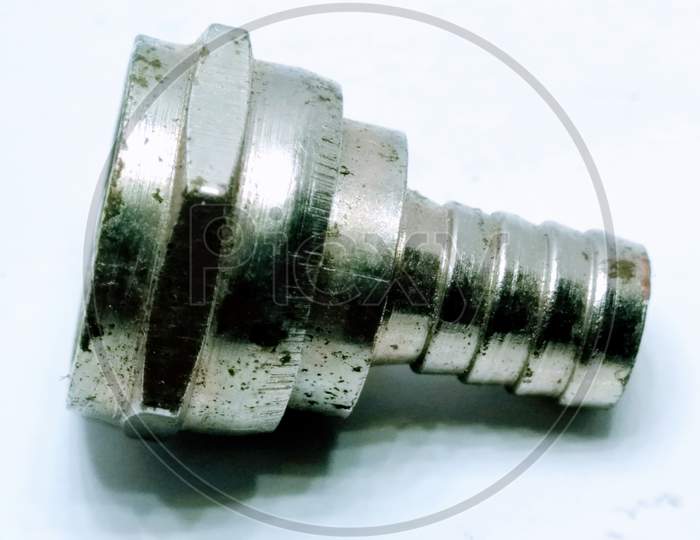 A picture of tv cable pin