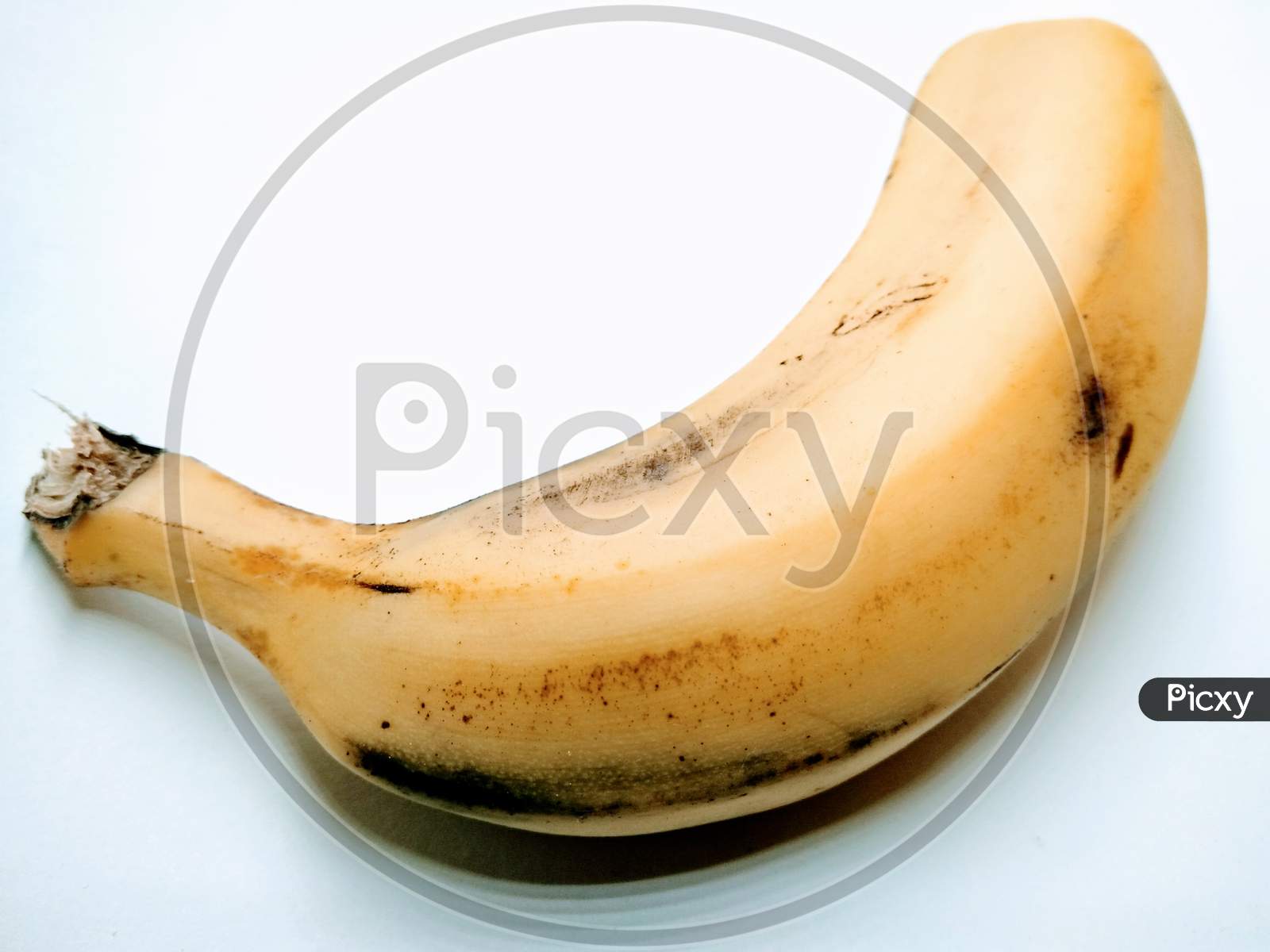 Banana Over an Isolated white Background