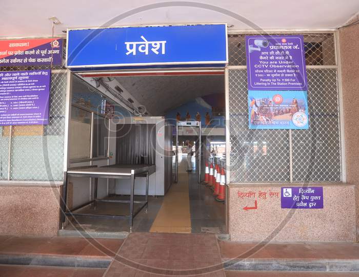 Deserted Railway Station In prayagraj Due To Corona Virus Or COVID 19 Outbreak