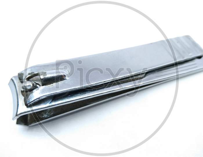 Nail Cutter On White Background
