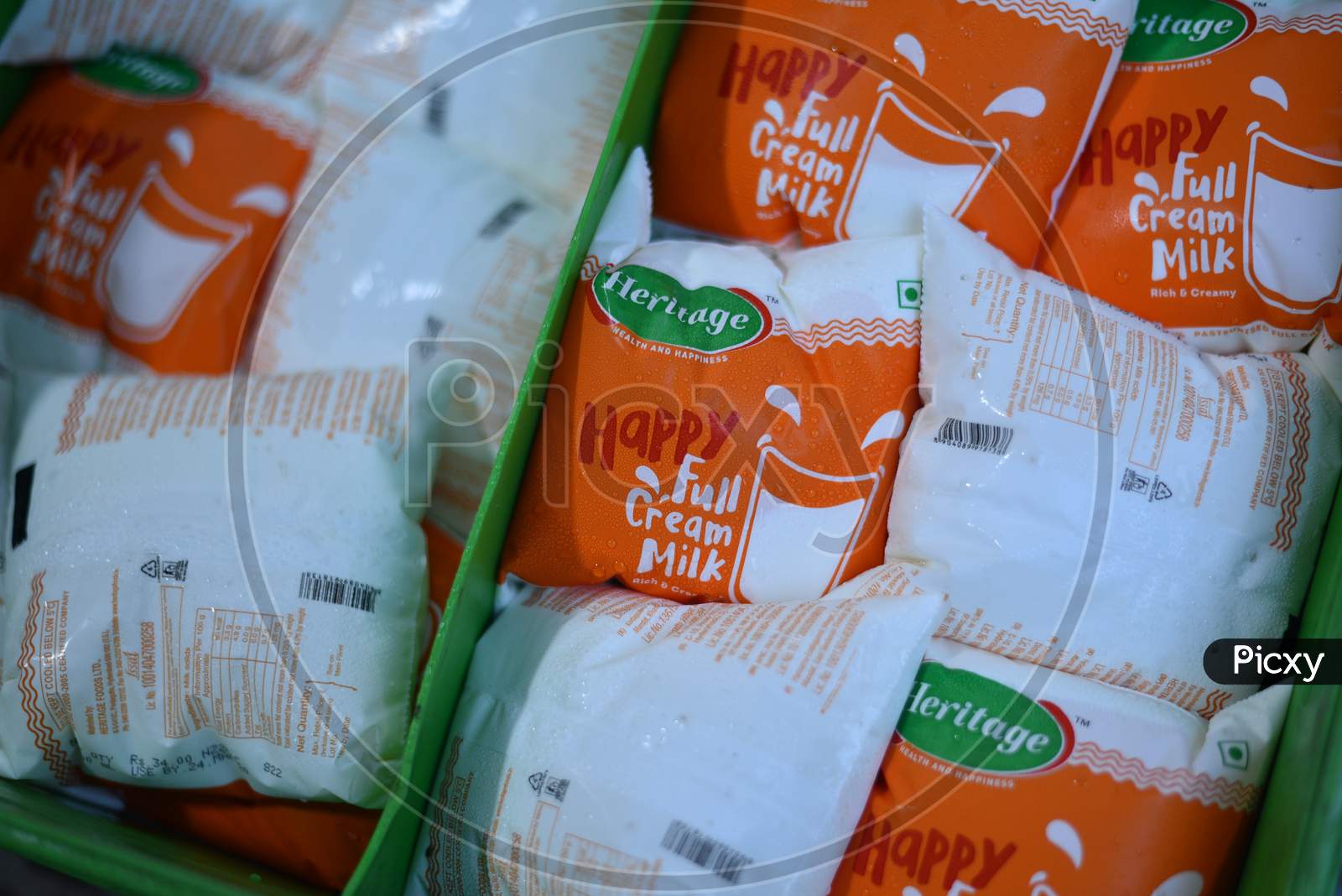 Daily essentials like milk and other groceries shops are open during the lockdown in Telangana amidst outbreak of COVID19, Corona Virus Pandemic
