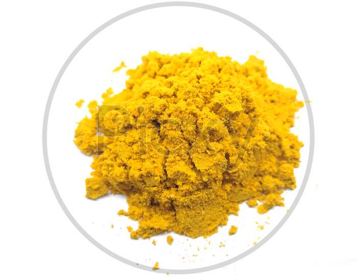 A picture of turmeric powder