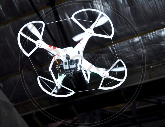 Drone Camera Fly