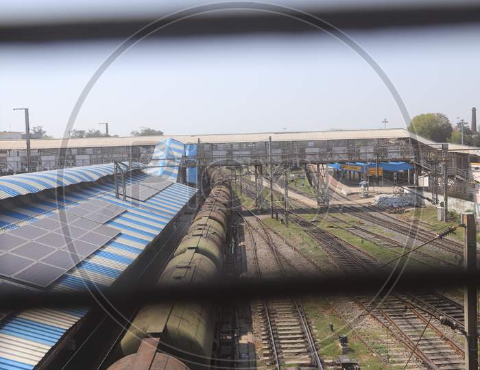 Deserted Railway Station In prayagraj Due To Corona Virus Or COVID 19 Outbreak