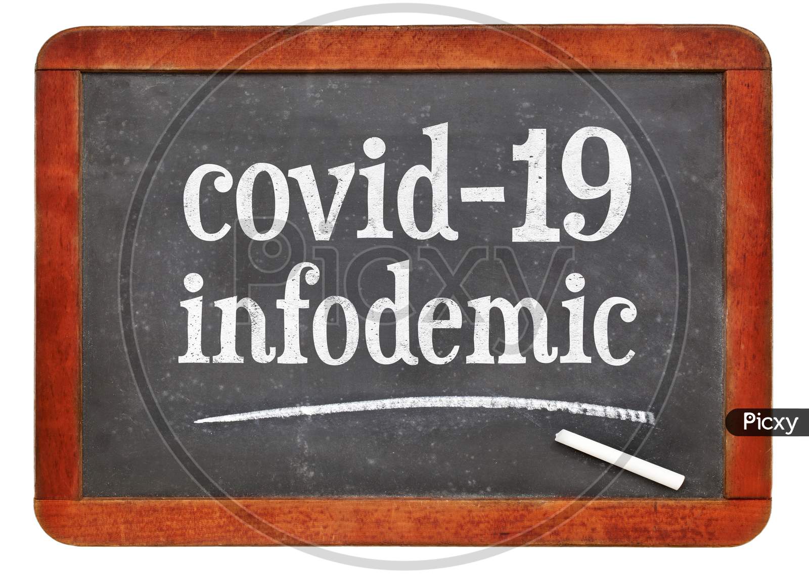 Coronavirus, Covid-19 Virus Outbreak Word Cloud On A Black Board , Health, Medical And Social Concept