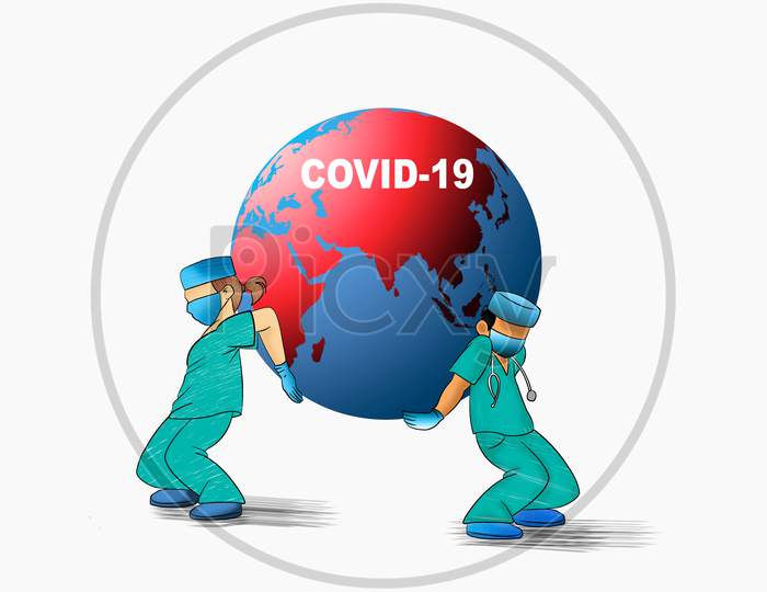 concept of COVID-10