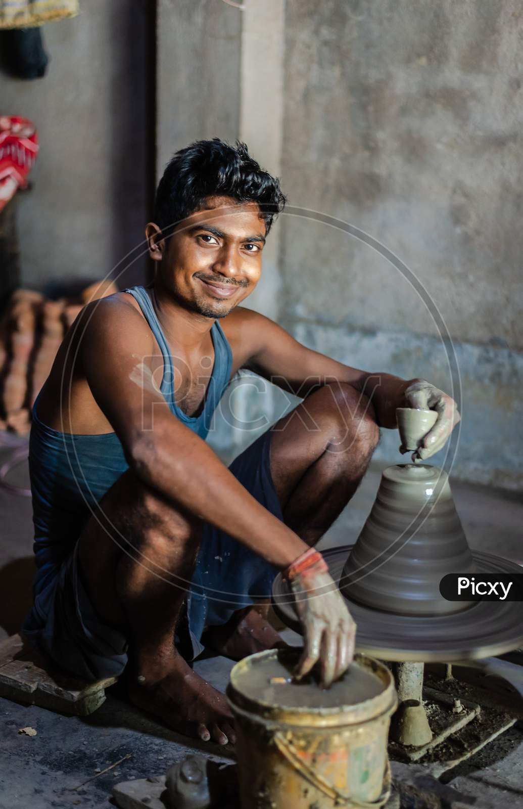 Young Indian Potter.