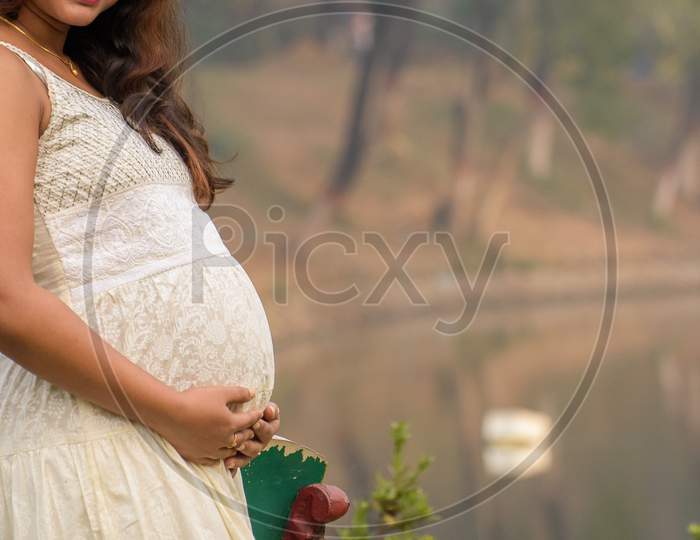 Pregnant Woman .