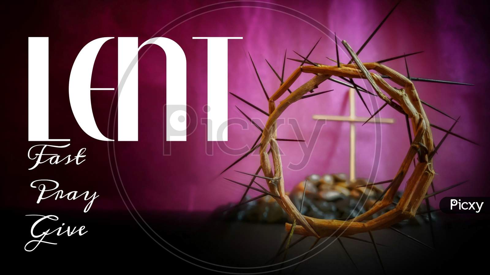 Lent Season,Holy Week and Good Friday concepts