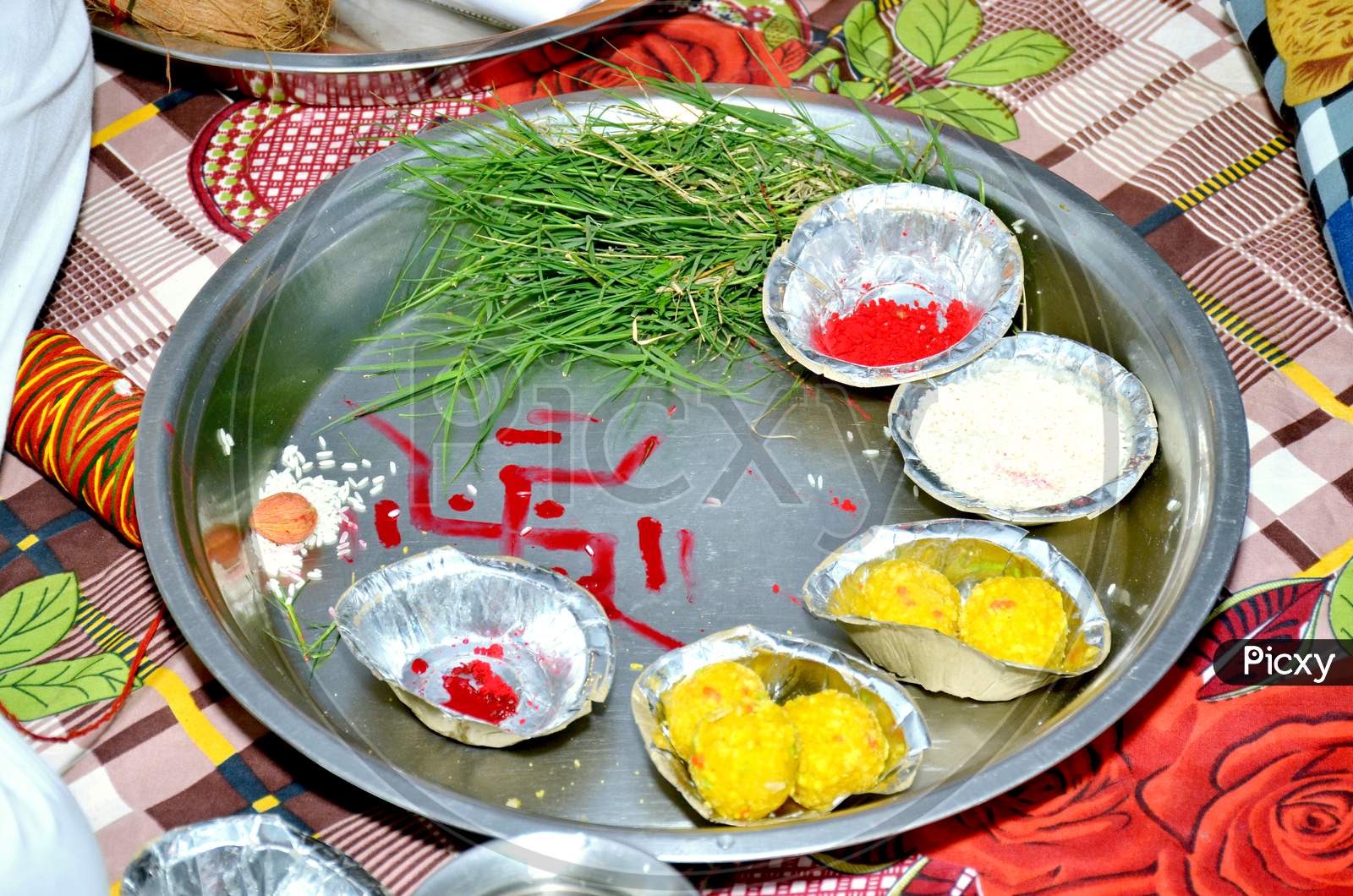 Tel Baan Ritual, Haldi Ceremony In Indian Wedding