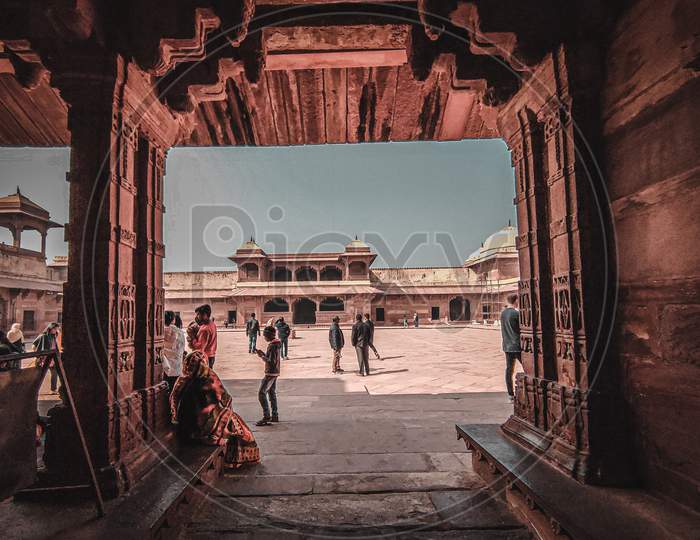 Jodha bai palace inside