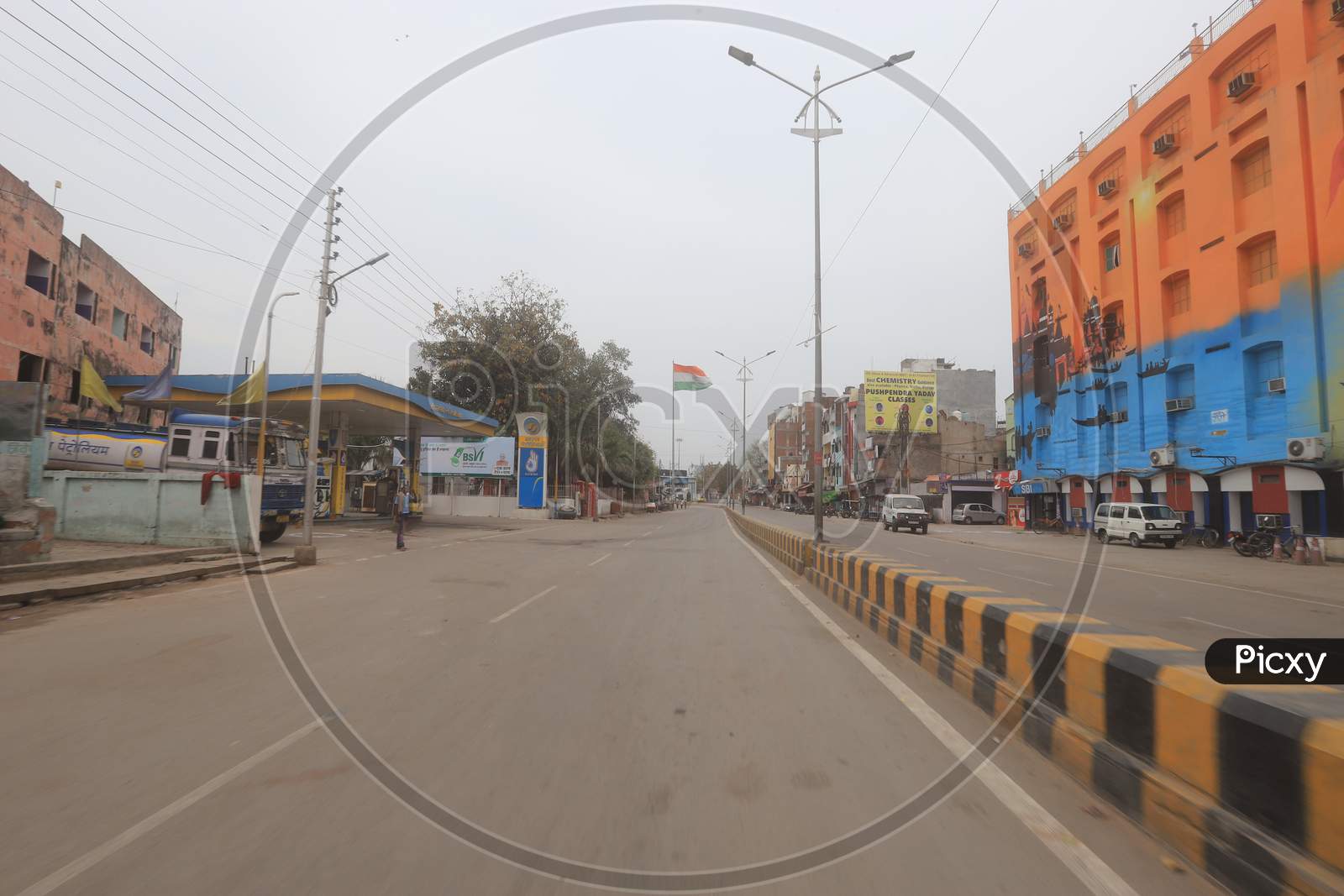 Deserted Roads Of Prayagraj During Corona Virus or COVID 19 Lockdown