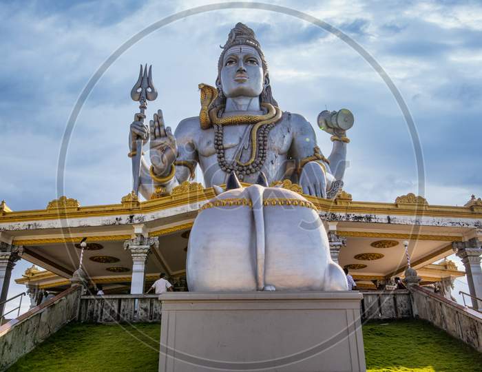 Big Shiva Statue In Murudeshwar