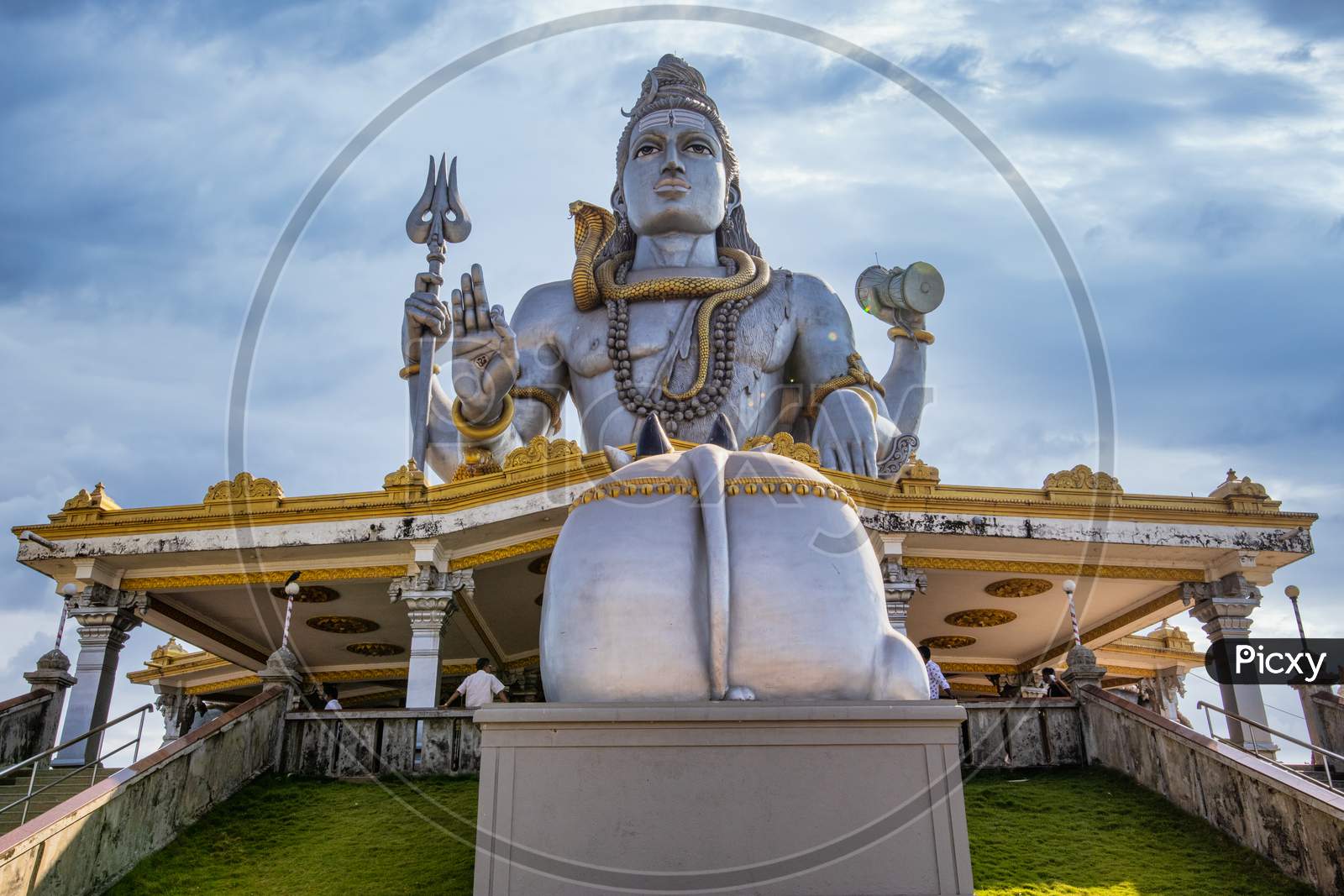 Big Shiva Statue In Murudeshwar