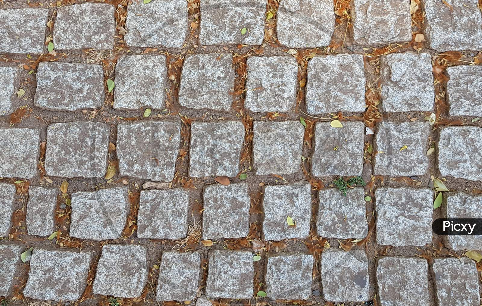 Brick Pattern Concrete Wall Stone Texture Background.