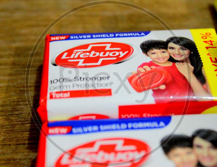 a view of lifebuoy soap