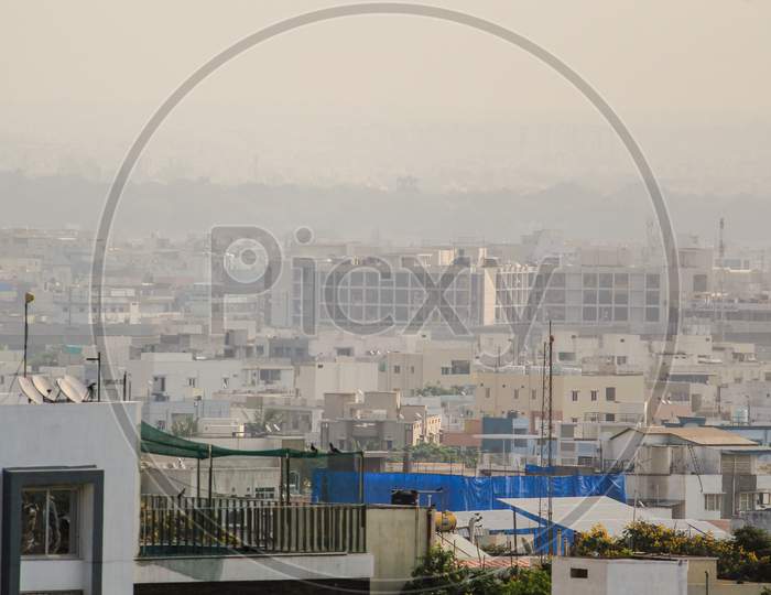 City view from terrace (Cityscape)