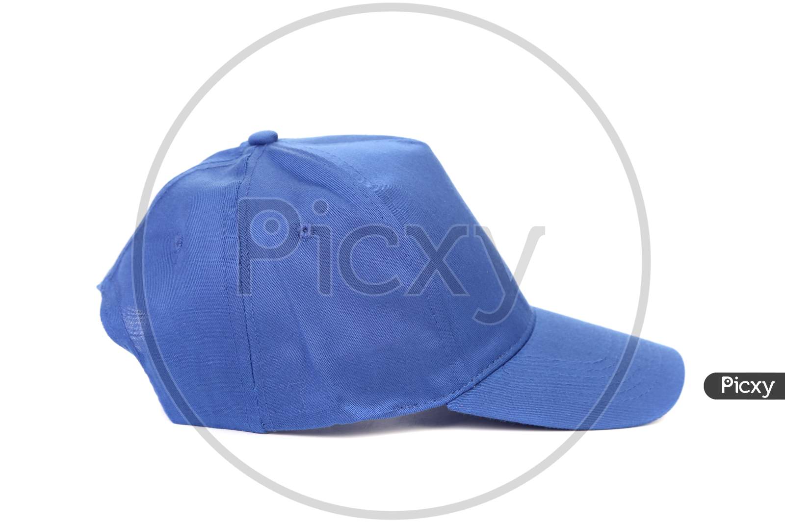 Working Peaked Cap. Isolated On A White Background.