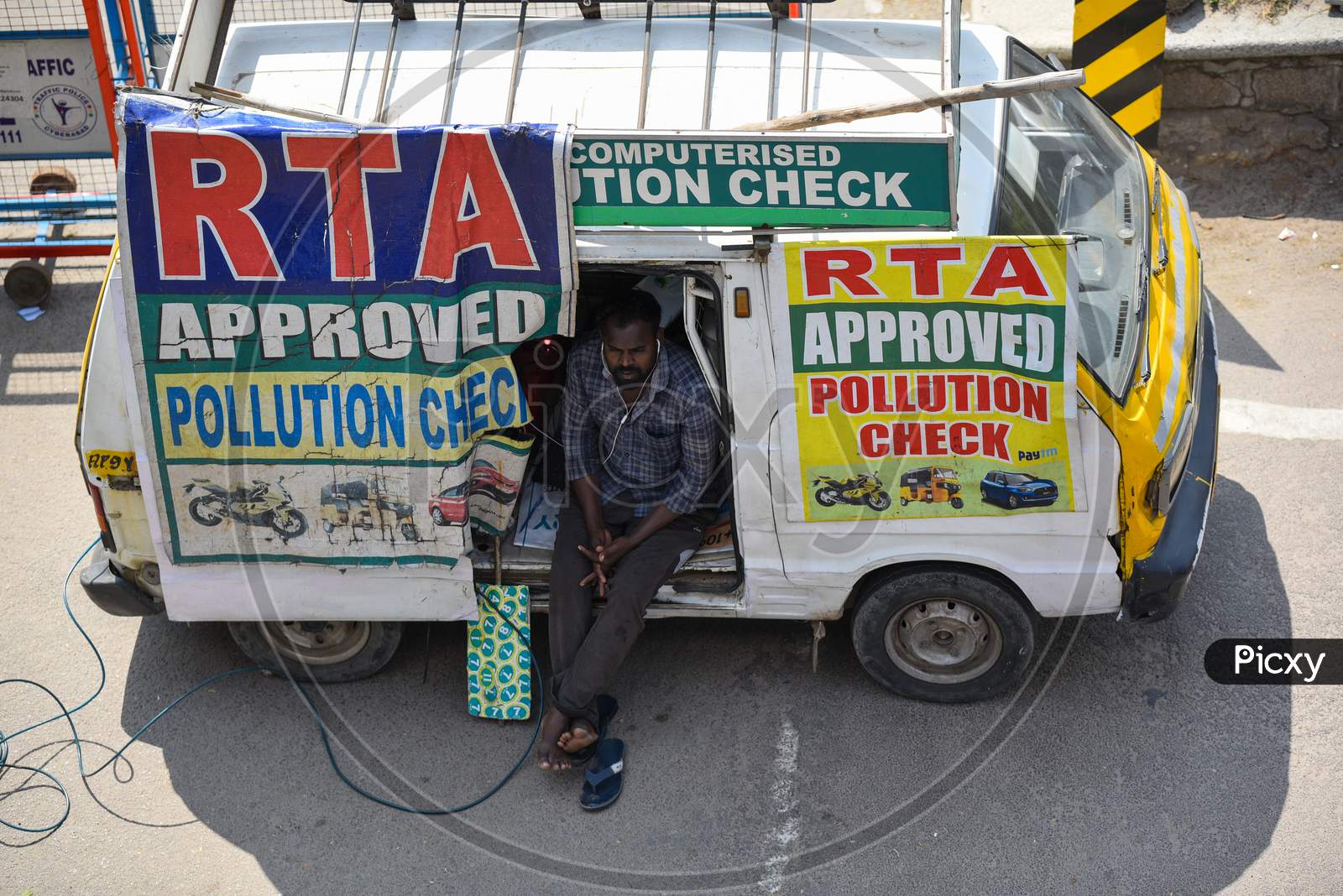 RTA Approved Pollution check vehicle