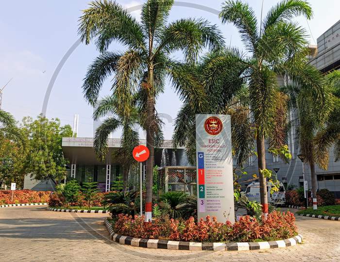 ESIC Super Speciality Hospital Ambulance Service Sanathnagar Hyderabad Telangana India