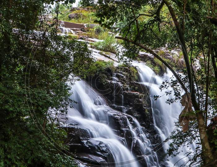 Waterfall in Meghalaya
