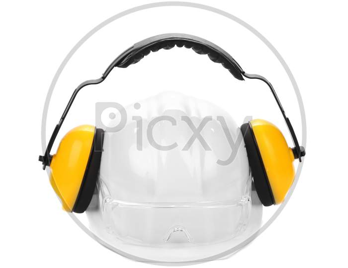 Equipment For Work. Isolated On A White Background.