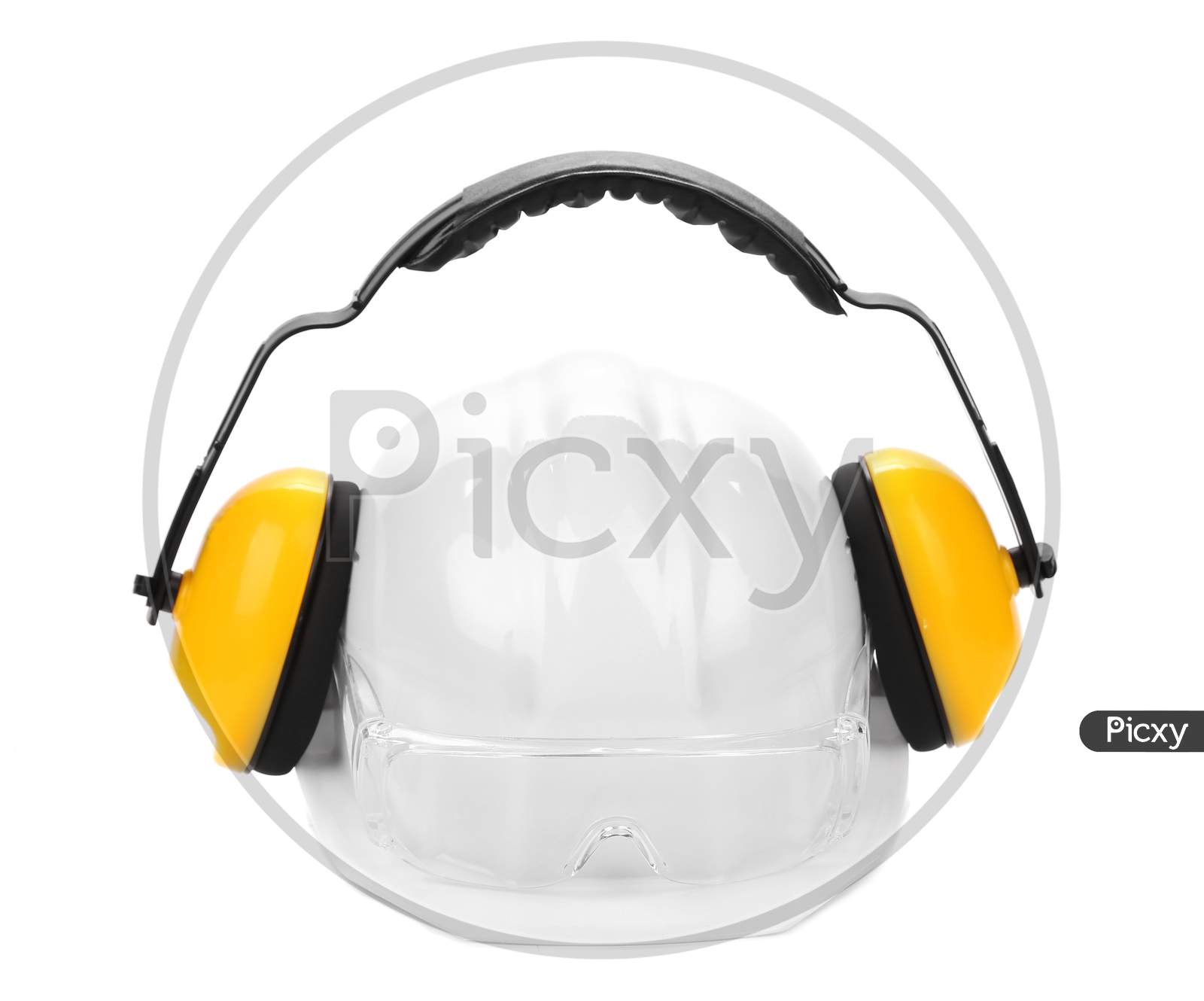 Equipment For Work. Isolated On A White Background.