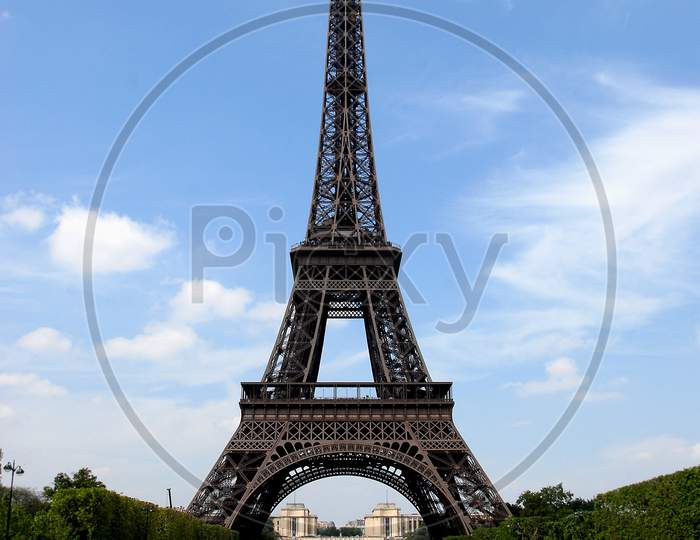 Eiffel Tower  With Sky Composition , Paris