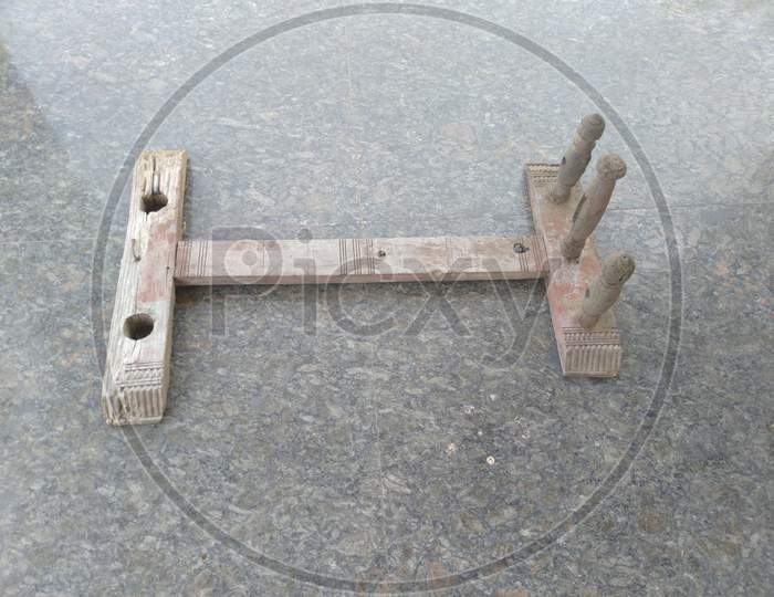 Wooden Object in Home Himachal Pradesh India