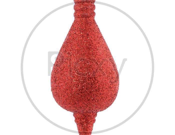 Christmas Decoration For Tree. Isolated On A White Background.