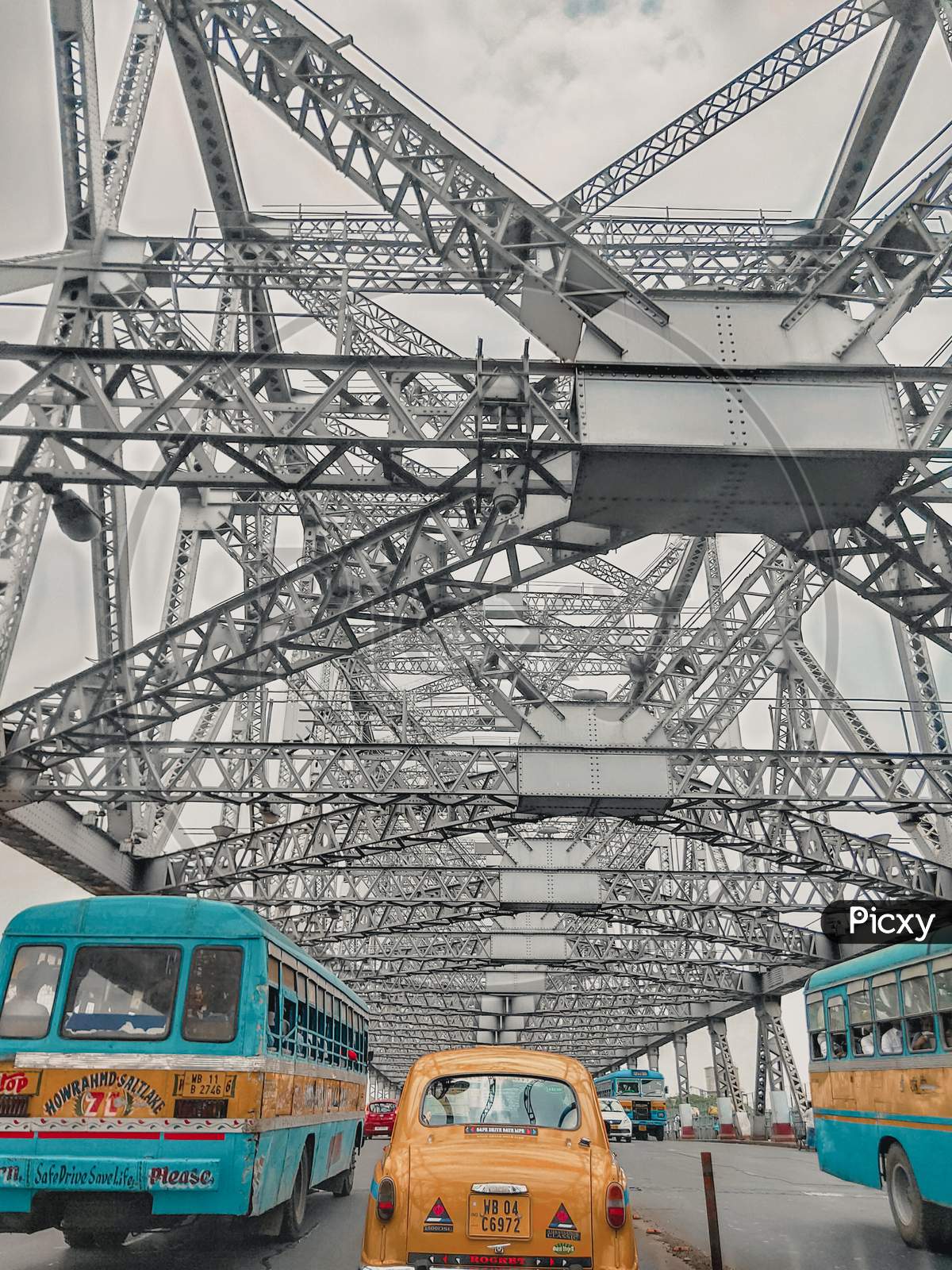 Howrah bridge of Kolkata