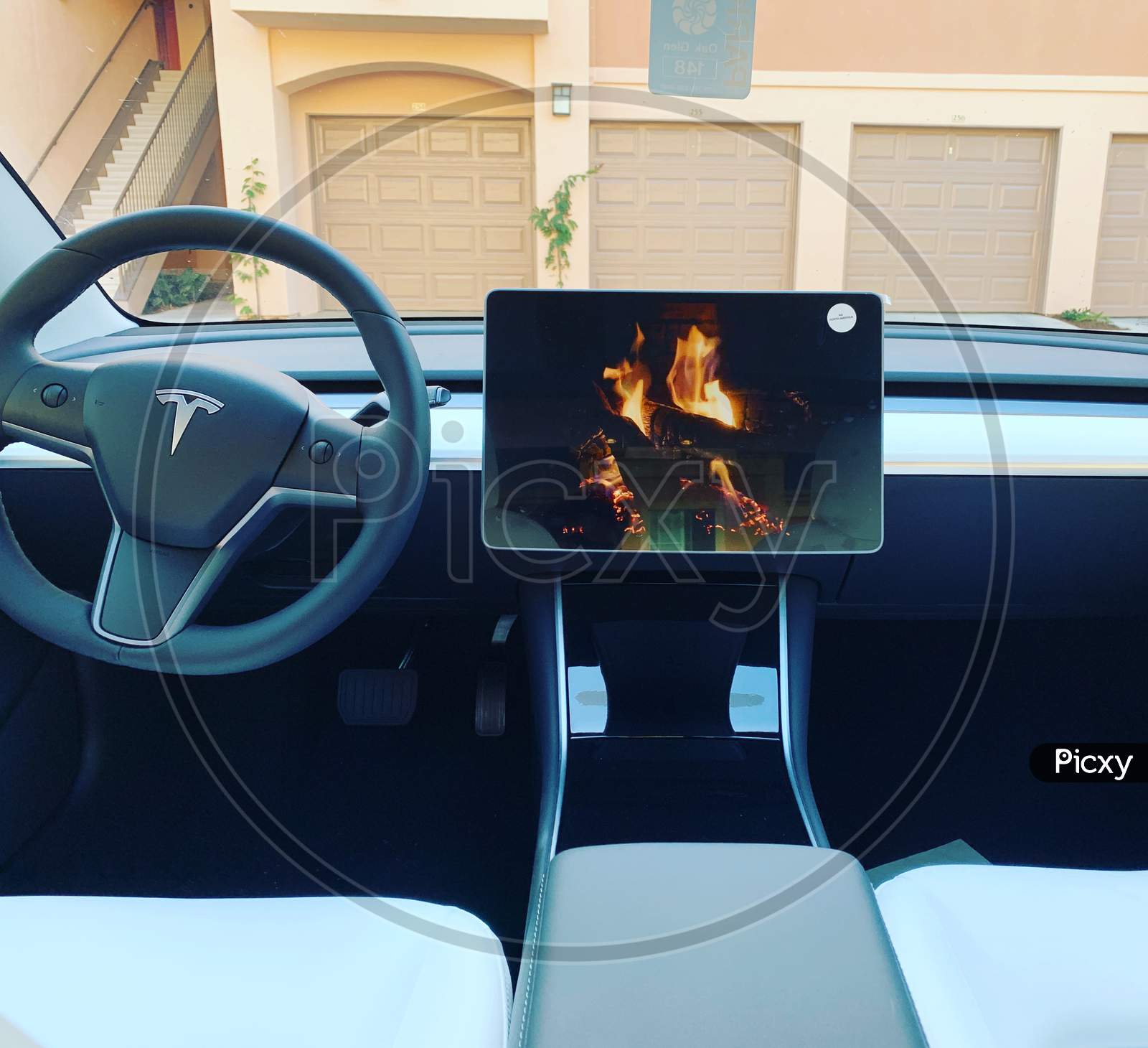 Tesla model 3 interior