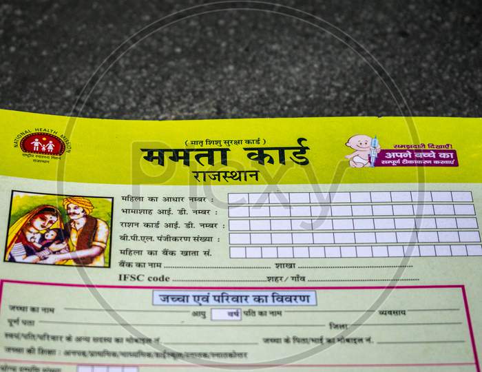 Mamta card by rajasthan government to give benefits to pregnant women and their child